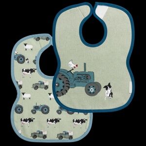 New Farm Large Bibs Set of 2‎